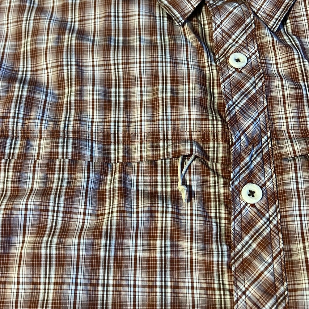 Simms men’s plaid fishing shirt. Size XL. Like new condition - Picture 3 of 8